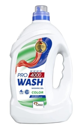 PRO WASH DET.GEL COLOR 5KG 4262396144133