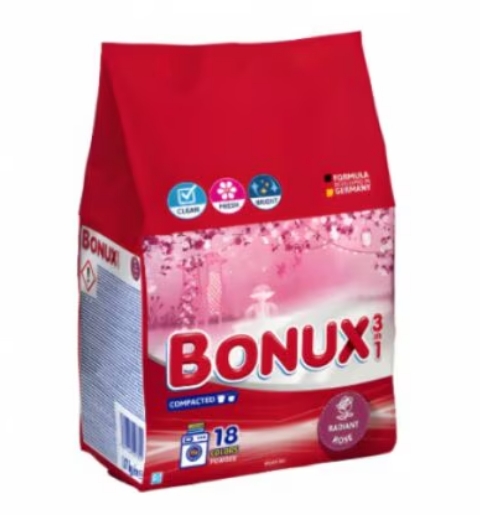 BONUX DET.AUTOMAT PUDRA RADIANT ROSE 1.17KG 4061746507822