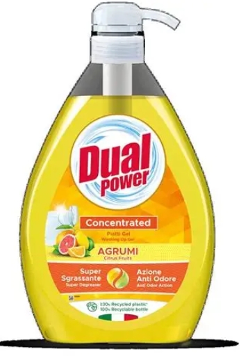 DUAL POWER DET.VASE CITRICE 1L 8054633839232