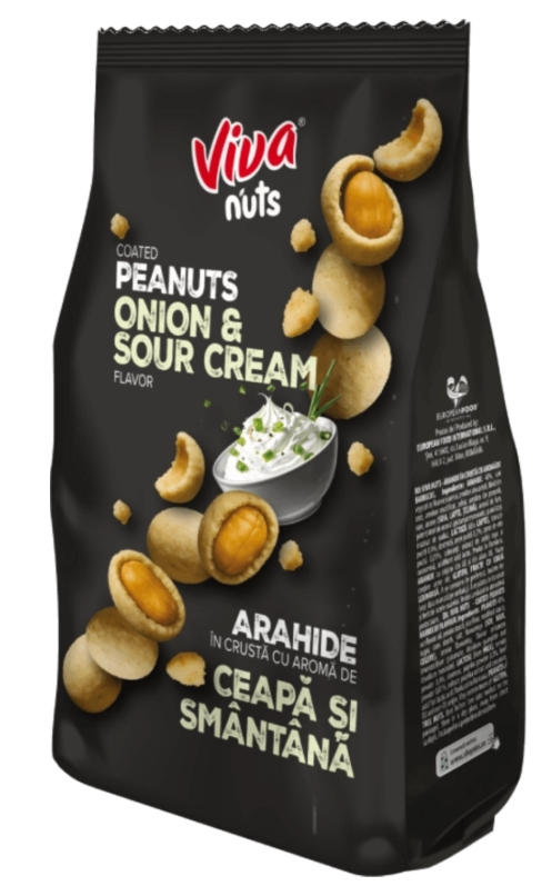 VIVA ARAHIDA CRUSTA CEAPA&SMANTANA 150GR (10BUC/BAX) 5941311025786