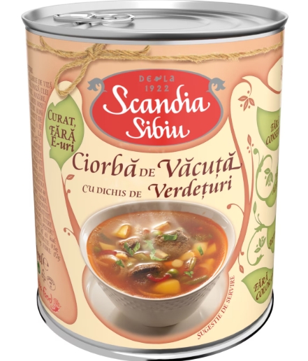 SCANDIA CIORBA VACUTA 400GR (6BUC/SET) 5941341001514