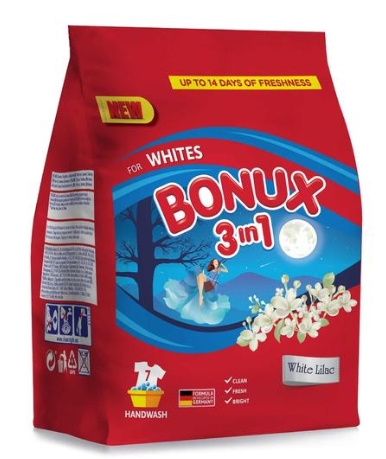 BONUX DET.MANUAL 3IN1 WHITE LILIAC 400GR 4061746508041