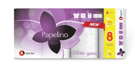 PAPELINO HARTIE IGENICA ALOE&BBC 4STR 8ROLE/SET 6422465036471