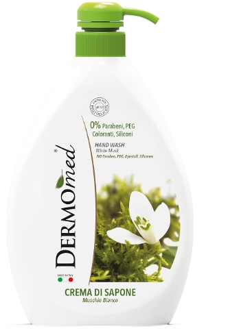DM CREMA DE SAPUN MOSC ALB 1L 8054633831175