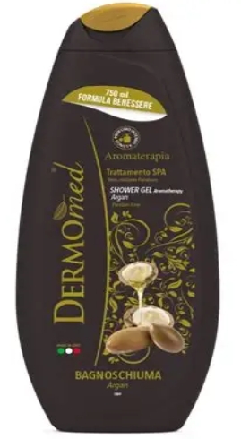 DERMO MED GEL DE DUS CU ARGAN 750ML 8050999571212