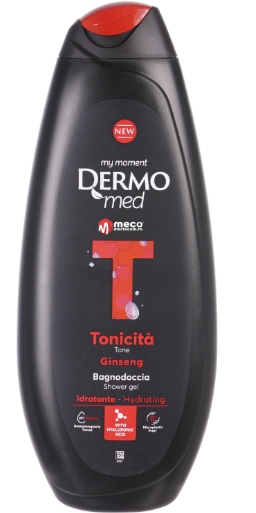 DERMO MED GEL DE DUS CU GINSENG 750ML 8050999571267
