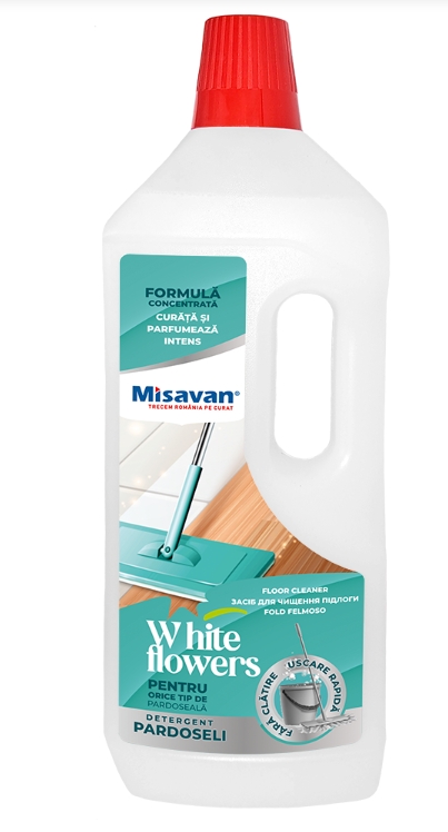 MISAVAN PARDOSELI 800 ml WHITE FLOWERS 6422768064010