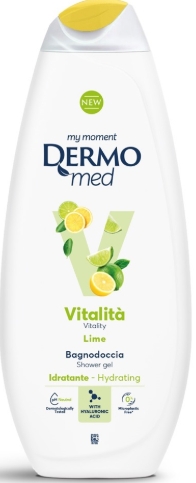 DERMO MED GEL DE DUS CU LIME 750ML 8050999571243