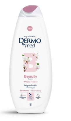 DERMO MED GEL DE DUS CU WHITE FLOWER 750ML 8050999571359