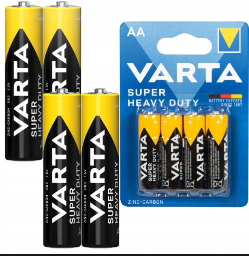 VARTA BATERIE SUPER HEAVY DUTY AA R6 4008496556267