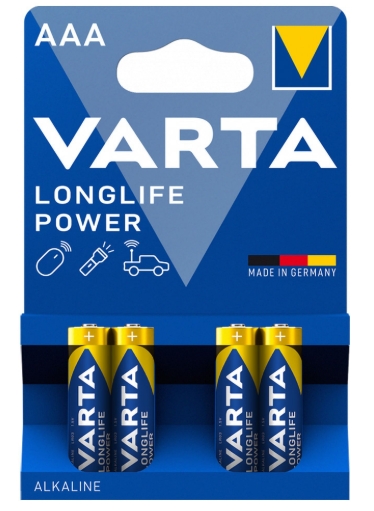 VARTA BATERIE ALCALINA ENERGY LONGLIFE AAA LR3 4008496559787