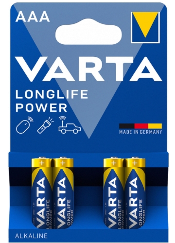 VARTA BATERIE ALCALINA ENERGY  AAA  LR3 4008496676545