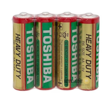 TOSHIBA BATERIE HEAVY DUTY AA R6 14904530126151