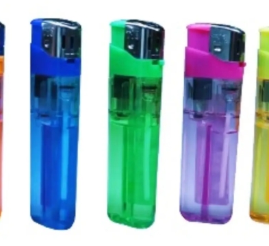 TIO brichete cu led, de buzunar, flacara reglabila, diverse culori, reincarcabile 684811773867