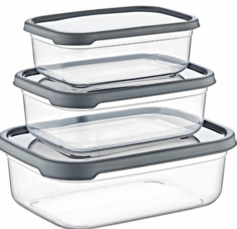 Set cutii alimente (0.6L + 1.2L + 2L), 3/set 8699120033504