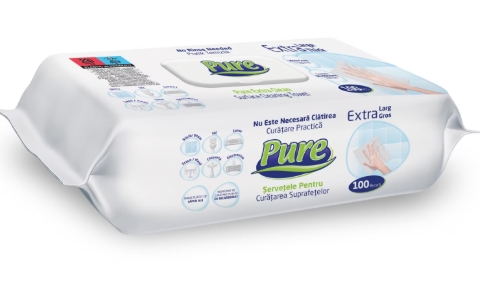 PURE EXTRA CLEAN servetele pentru curatat suprafete 8682241216154