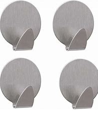 Set 4 carlige colorate plastic autoadez 8693395016385