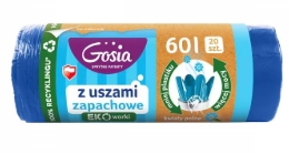 GOSIA SACI MENAJ 60L CU MANER 2BUC 5904771126097