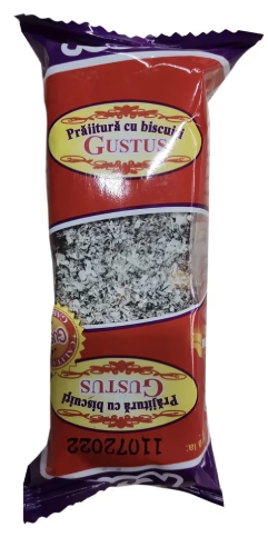 GUSTUS SALAM DE BISCUITI GLAZURAT 65GR (28BUC/CUT) 6425338000043