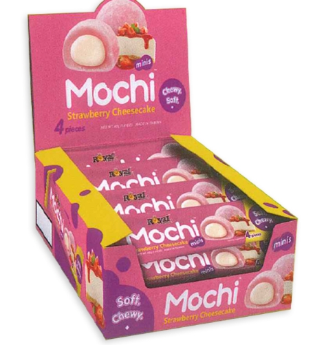 MOCHI MINI CAPSUNI CHEESECAKE 40GR ( 12BUC) 4711931037695