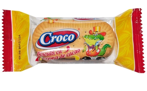 BISC.CREMA CACAO CROCO 25g 120/1 SRP 5941194003185