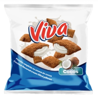 VIVA ROLLS COCOS 100GR (18BUC/CUT) 5941311026318