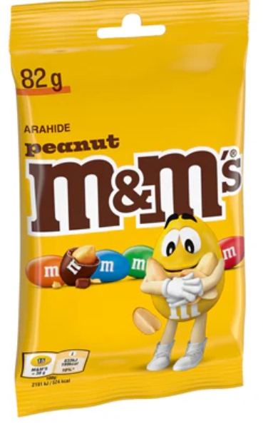 M&MS ARAHIDE 82GR (16BUC/CUT) 5000159607131