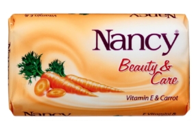 NANCY SAPUN VITAMINA E& MORCOV 140G 3BUC/SET 8690529512072