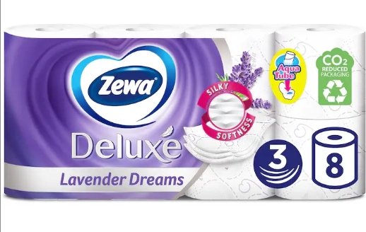 ZEWA LAVANDA HARTIE 3 STR 8 ROLE/SET 7322541171777
