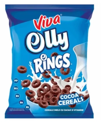 VIVA OLLY CER.COCOA RINGS 250G (14BUC/BAX) 5941311025052