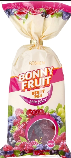 ROSH.BONNY FRUIT JELEU FR.PAD 200GR 18BUC/BAX 4823077624261