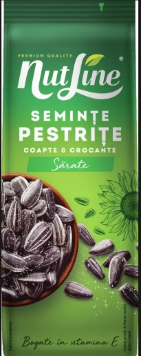 NUTLINE SEMINTE FLOAREA SOARELUI PESTRITE 200G (24BUC/BAX) 5941448003206