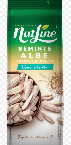 NUTLINE SEMINTE FLOAREA SOARELUI ALBE USOR SARATE 200G 5941445666268