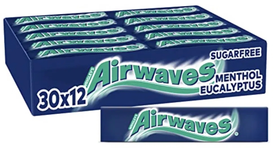 AIRWAVES MENTHOL&EUCALIPTUS 2ND GENERATION (30BUC/CUT) 4009900022170