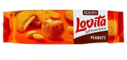 ROSH. LOVITA SOFT BISC.UMPL.ARAHIDE 127GR 18BUC/BAX 4823077641060
