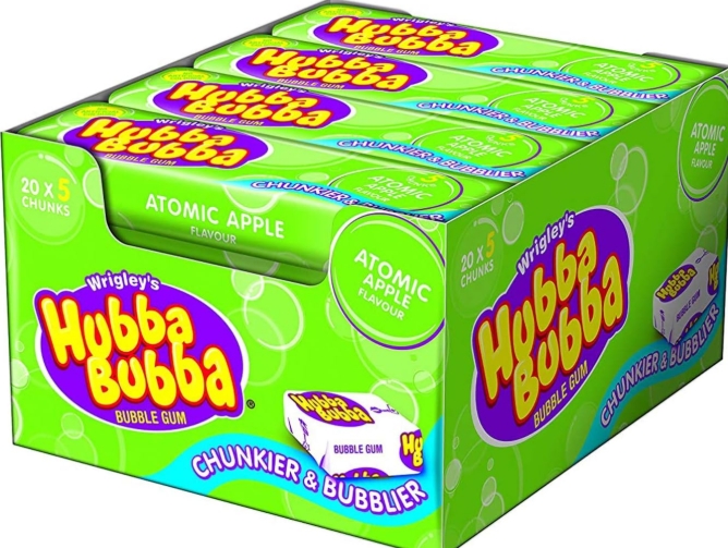HUBBA BUBBA APPLE 7G (20BUC/CUT) 4009900451864