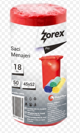 ZOREX SACI ROSII 20L  20/ROLA 3800077000333