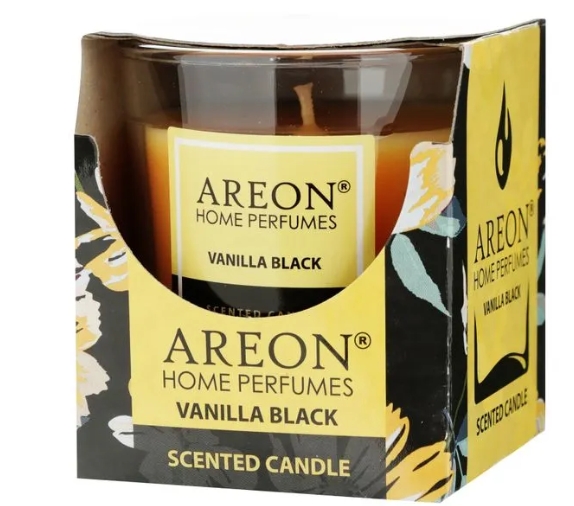 AREON HOME  CANDLE VANILLA BLACK 3800034979733