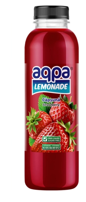 AQPA LIMONADA CAPSUNA 0.5L SGR (12BUC/BAX) 6427988012124