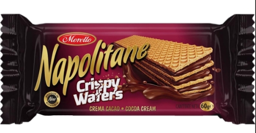 MORELLO NAP.CRISPY CACAO 35GR (36BUC/CUT) 6427216000237