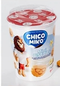 BISC.CHICO MIKO VANILIE CUP 125GR (24BUC) 8683923556667