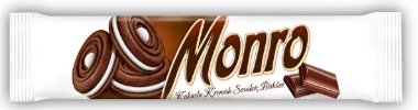 MONRO biscuiti cacao cu crema aroma de vanilie 50 gr 8692806356119