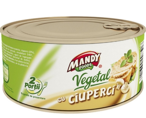 MANDY PATE CIUPERCI 120G 6BUC/BAX 5941334002184