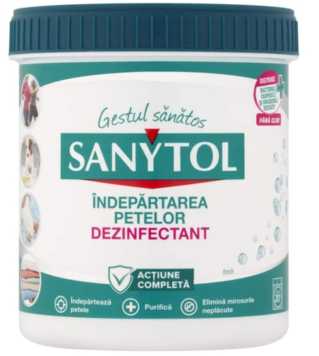 SANYTOL PUDRA PT.PETE-COLORATE 450GR 3045206382007