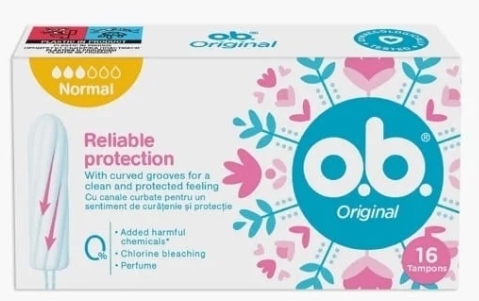 O.B. TAMPOANE NORMAL (16BUC/CUT) 3574660234381