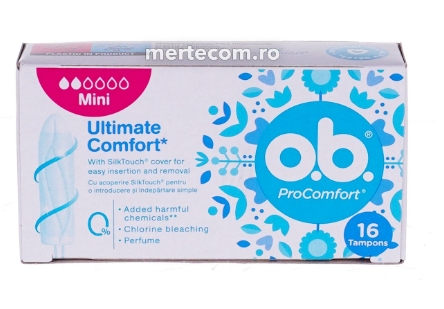O.B. TAMPOANE MINI (16BUC/CUT) 3574660244205