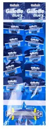GILLETTE BLUE 3 (10BUC/SET) 8006540745359