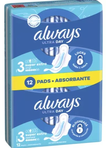 ALWAYS ULTRA DAY (12BUC/SET) 8001090101556