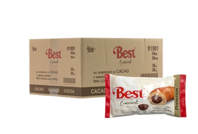 BEST CROISSANT CACAO 110GR (18BUC/BAX) 55208077910042