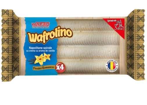 WAFROLINO SPIRALE VANILIE 28GR (24BUC/CUT) 6425999000635